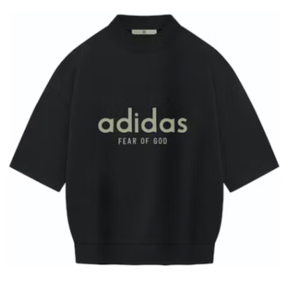 Adidas FOG Black Heavy Jersey Tee