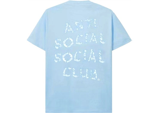 Anti Social Social Club Partly Cloudy T-shirt Blue