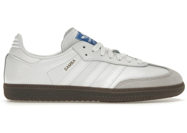 adidas Samba Cloud White Blue Gum