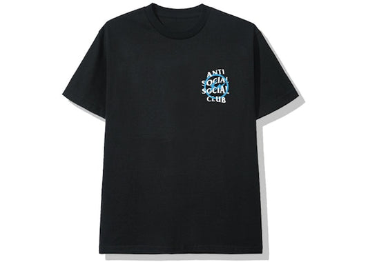 Anti Social Social Club x Fragment Blue Bolt Tee (FW19) Black